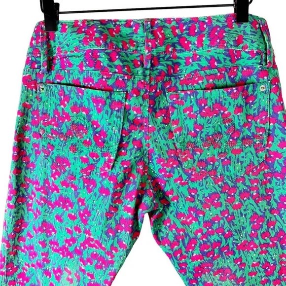 Lilly Pulitzer Worth Skinny mini jeans Size 6 - Picture 2 of 8
